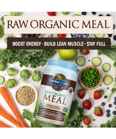 Garden of Life RAW Organic Meal Shake - Chocolate Cacao 2.24 lbs | Meal Replacement - Buy Online on GoSupps.com