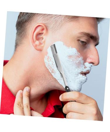 Doitool Barber Edges Razor for Men | Vintage Single Blade Metal Razor | Safe & Stylish Cutlery Holder | Perfect Gift for Women - Buy Online on GoSupps.com