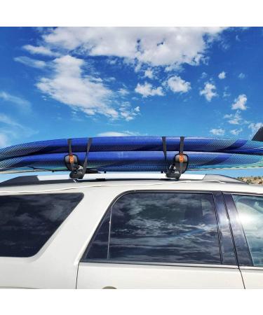 2023 Upgrade 2 Pack Lockable Tie Down Straps | 10ft Stainless Steel Cables | Kayak, Bike, Surfboard | Orange - Buy Online on GoSupps.com