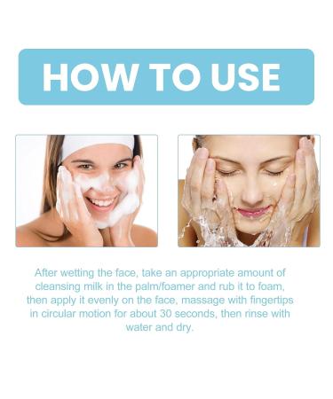 Deep Cleansing Facial Foam - Oil Control Pore Refining & Skin Tightening - Unclog Pores & Brighten Skin(2PCS) - Buy Online on GoSupps.com