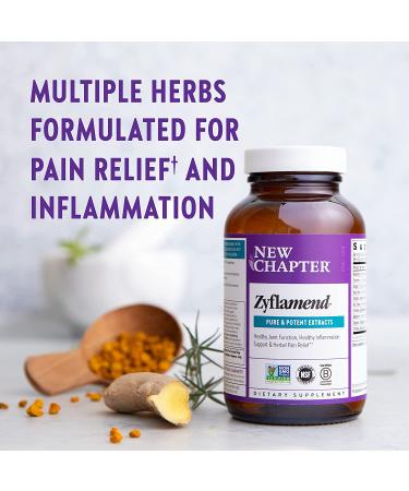 New Chapter Zyflamend 60 Veg Capsules - Natural Inflammation Support - Buy Online on GoSupps.com
