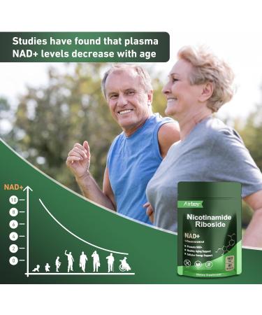 Airboy NAD Supplement with Nicotinamide Riboside Resveratrol & Quercetin 900 mg NMNH Alternative for Men and Women Support Anti-Aging Energy Focus - 80 Capsules 1 PACK - Buy Online on GoSupps.com