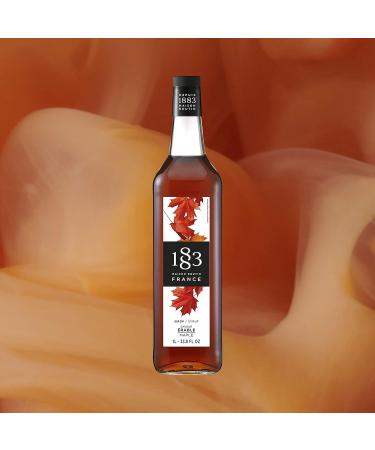 Maison Routin 1883 Maple Flavour Syrup 1L Glass Bottle - Buy Online on GoSupps.com