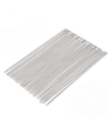 OurHommie 50 Pack 6 Inch Long Upholsterer Needles Large Eye Needle for Sewing Act Crafts - 150mm Long x 1.6mm Thickness - Wholesale