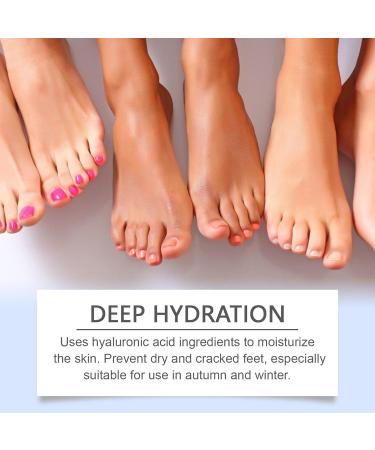 Moisturizing cream for feet 50 ml treatment for cracked heels nourishing and repairing solution use at night at home or when traveling after showering - Buy Online on GoSupps.com
