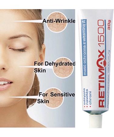 RETIMAX 1500 Vitamin A Retinol Protective Ointment Anti-Ageing 30g 30 g (Pack of 1) - Buy Online on GoSupps.com