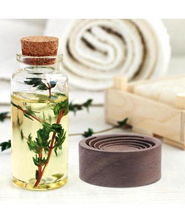 POPETPOP Essential Oil Diffuser- Wood Car Essential Oil Diffuser Small Oil Diffuser Aromatherapy Diffuser Car Aroma Diffuser Passive Diffusers for Essential Oils Home Office Bedroom - Buy Online on GoSupps.com