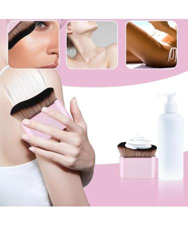 Rose Pink Self Tanning Brush Self Tanner Applicator Brush Foundation Body Makeup Brushes Self Tan Brush for Kabuki Face Spray Face - Buy Online on GoSupps.com