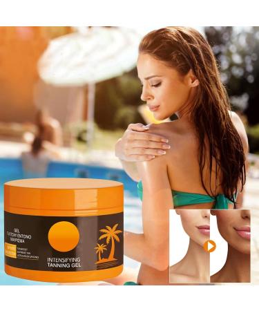 Tanning Accelerator Cream Brown Boosting Tanning Cream Summer Sunless Repair Waterproof Tanning Accelerator Natural Bronzing Cream Sunless Tanning Moisturizer Tanning Cream - Buy Online on GoSupps.com