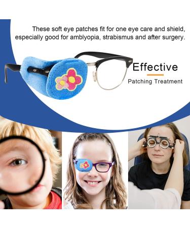 4 Pcs Kids Eye Patches - Treat Lazy Eye Amblyopia & Strabismus - Right & Left Eye Patches for Boys & Girls - Buy Online on GoSupps.com