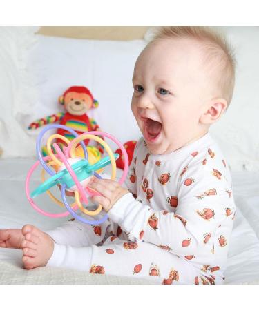 Jingling Teething Toys for Babies | Sensory Rattles & Biting Toys | Rattling Balls & Chomping Fun | Perfect for Teething Relief - Buy Online on GoSupps.com