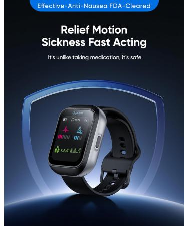 Relief Motion Sickness Bands | FDA Cleared Nausea Relief Wristbands for Travel - Fast Acting No Side Effects - Ideal for Car Sea Train Plane VR - Buy Online on GoSupps.com