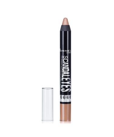Rimmel Scandaleyes Shadow Stick  Bulletproof Beige  0.11 Fl Oz (Pack of 1) 1 Count (Pack of 1) Bulletproof Beige