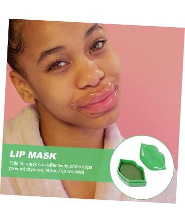 20pcs Lip Mask Set with Blue Headband & Brush - Moisturizing Sleeping Masks for Dry Lips - Hydrating Treatments & Care - Buy Online on GoSupps.com