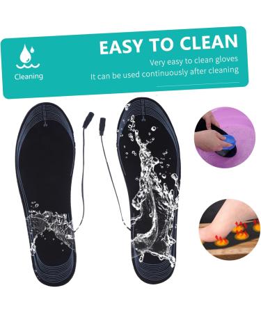 NOLITOY Heated Insoles - USB Thermal Carbon Fiber Foot Warmers for Men & Women - Keep Your Feet Warm in Snow & Fishing - Buy Online on GoSupps.com