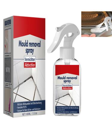 KOAHDE Tiles Mould Stains Cleaning Spray Mould and Mildew Removal Spray Spray Mould Remover Spray Wall Cleaner Mould Mould Household Magic Spray Mould Remover Foam Spray Household Mould Removal 100ML