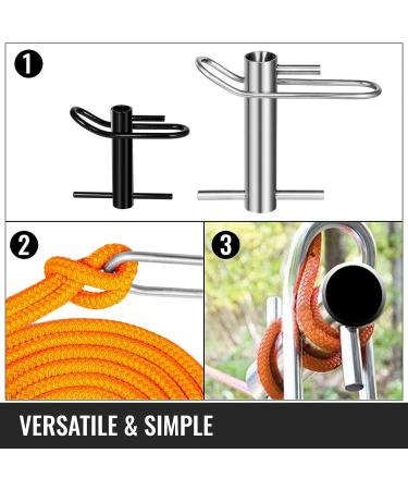 Happybuy 14ft Whoopee Sling with Stainless Steel Port A Wrap - 4409LBS Weight Capacity - Buy Online on GoSupps.com