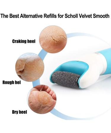 14-Pack Extra Coarse Mineral Replacement Rolls for Velvet Smooth Corneal Remover - Diamond Particles (7 Extra Rough & 7 Uniform Rough) - Buy Online on GoSupps.com