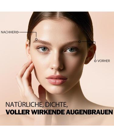 Crayon sourcils Microblading tanche avec brosse poils souples Feutre Sourcils Couleur longue dur e D finissez un maquillage tr s naturel 01 Marron - Buy Online on GoSupps.com