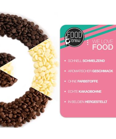 Buy 900g Belgian Chocolate for Fondue - Milk Bitter & White Mix - Perfect for Chocolate Fountains - 10 Individually Packaged Portion Bags - Buy Online on GoSupps.com