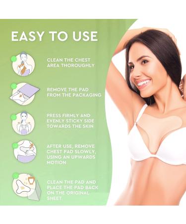 JH Foveam 3 Pack Chest Wrinkle Pads - Anti-Aging & Moisturizing Decollete Patches - Buy Online on GoSupps.com