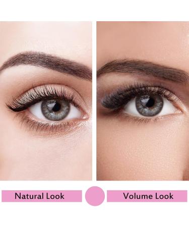 72 Pcs Individual Lashes Lash Clusters DIY Eyelash Extension Natural Lashes Super Thin Band Reusable Soft & Comfortable (D-10mm) 10 mm Natural - Buy Online on GoSupps.com