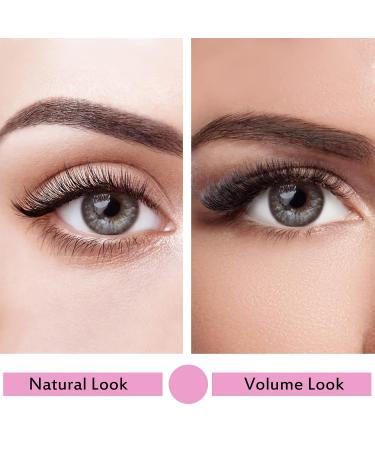 Individual Eyelashes - 72 PCs DIY Cluster Lashes | Super Thin Ribbon for Home Use (Natural D-10mm) - Buy Online on GoSupps.com