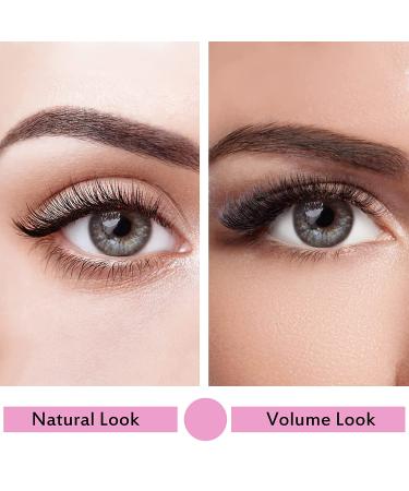 Cluster Lashes 72 Pcs DIY Eyelash Extensions | Thin Band Individual Lashes | Easy to Apply at Home - Into You-02 D-8-16 Mix - Buy Online on GoSupps.com