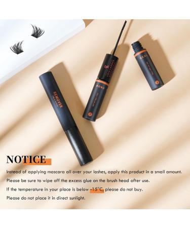 Lash Bond and Seal 10ML - Waterproof Black Eyelash Glue for Long Lasting Lash Extensions & DIY Application - Buy Online on GoSupps.com