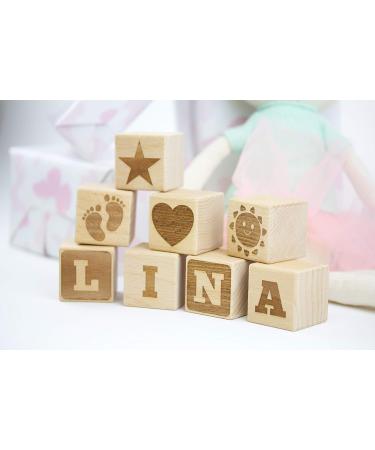 Personalized Baby Gift Ideas | Engraved Wooden Toys & Name Decorations - Joyful Newborn Gifts from Woodenziac - Buy Online on GoSupps.com