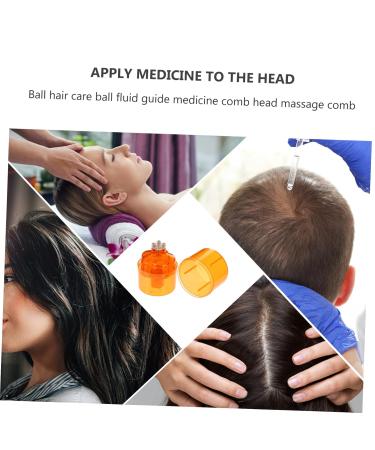 MAGICLULU Essential Oil Hair Massage Comb - Dandruff Scrubber & Scalp Care Roller | Deep Root Applicator Tool for Hair Care - Buy Online on GoSupps.com