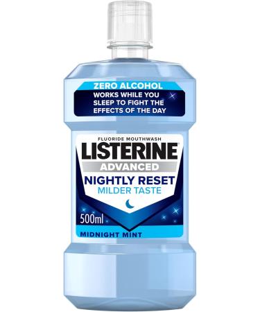 Listerine Advanced Nightly Reset Mouthwash 500 ml - Pack of 1
