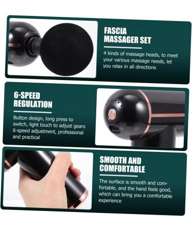 Beaupretty Mini Percussion Massage Device - Handheld Fascia Gun for Muscle Relief & Body Massage - Buy Online on GoSupps.com