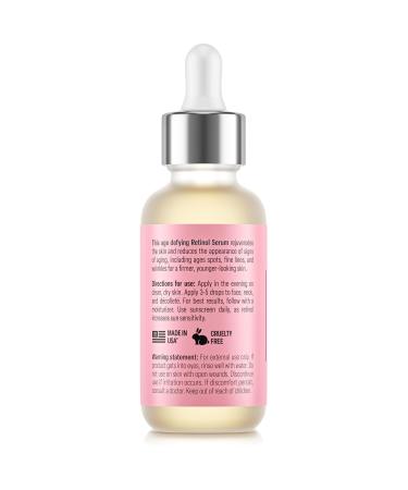 Skin Renewing Retinol Serum - Anti-Aging & Pore Refining | Firming Mild Formula 0.1% for Beginners - Acne Marks Resurfacing - Buy Online on GoSupps.com