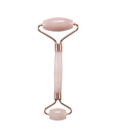 Simplify bliss rose quartz relieves fine lines and folds on both sides face beauty scooter skin care tools massage device for face eyes neck body muscle relaxation