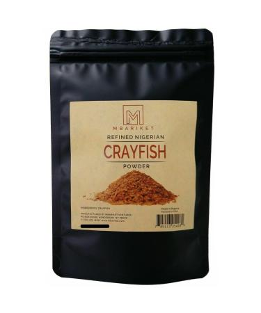 Mbariket 1-oz Premium Nigerian African Ground Oron Crayfish Powder - FDA & USDA Cleared - Origin Nigeria - Seafood Seasoning