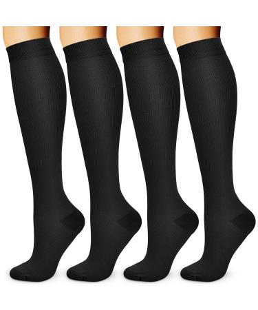 Acture Compression Socks for Women & Men 15-20 mmHg Best Medical Nursing for Running Athletic Varicose Veins Travel