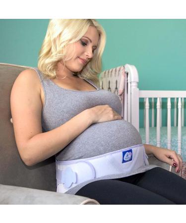 Lombamum Pregnancy Bandage Lilac | Comfortable Support for Expecting Moms | International Shipping Available - Buy Online on GoSupps.com