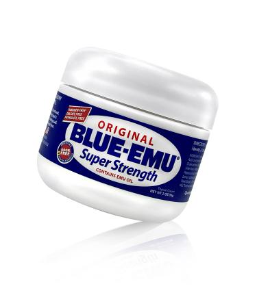 Blue Emu Original Super Strength Muscle and Joint Cream, Support for Muscles and Joints, Travel Size 3 oz