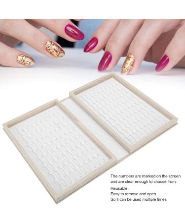 High-Quality Nail Tips Display Book | Easy Carry Color Card for Manicure & Salon Use | Space-Saving Design - Buy Online on GoSupps.com