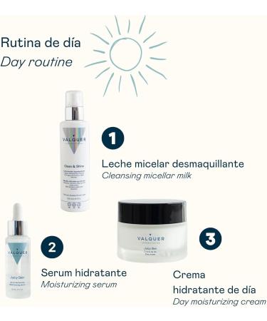 Laboratoires Valquer Micellar milk facial cleanser with bamboo water and algae. Moisturizing anti-aging purifying. All skin types - 200 ml - Buy Online on GoSupps.com