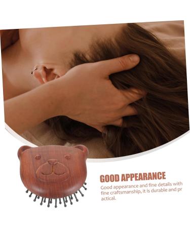 Fomiyes Airbag Comb & Scalp Massager | Handheld Shampoo Washer & Hair Peeling Brush - Gold Silk Green Sandalwood - Buy Online on GoSupps.com