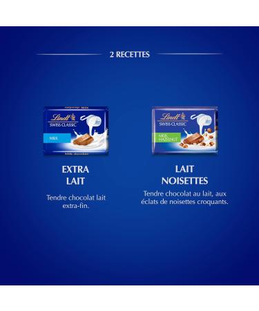 Lindt - Pot Napolitains SWISS PREMIUM CHOCOLATE - Assortiment de Minis Chocolats au Lait 350g 350 g - Buy Online on GoSupps.com