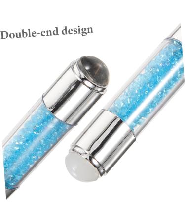 Housoutil 4sets Nail Stamp Manicure Kit Clear Jel Nail Art Seal Silicone Stamping Plates for Nails Manicure Art Stamper Nail Tools Nail Art Tool Decorate Silica Gel Printing - Buy Online on GoSupps.com