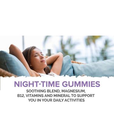 5HTP Gummies 100mg | Calm & Relaxed Mood | 1 Month Supply | High Strength Sleep Support | Magnesium, L-Theanine, B12 | Novomins - Buy Online on GoSupps.com