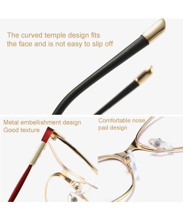 Stylish Purple Reading Glasses for Women | High-Quality +2.5 Fashion Readers | Comfortable and Great Reading Aid - Buy Online on GoSupps.com