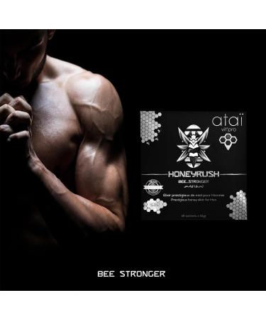 HONEY BEERUSH- Miel de vitalit - Formule nerg tique intense - Homme - 12x15gr - Buy Online on GoSupps.com