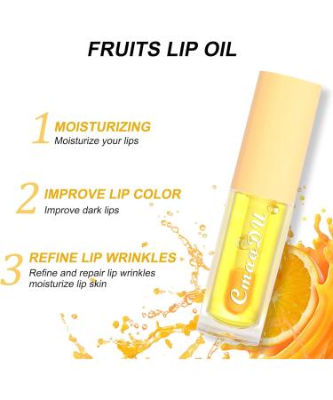 AKOFIC 6 Pcs Moisturizing Lip Gloss Fruity Lip Gloss Long Lasting Aqueous Plumping Colored Lip Oil Moisturizing Lip Gloss Set for Women and Girls Lip Care - Buy Online on GoSupps.com