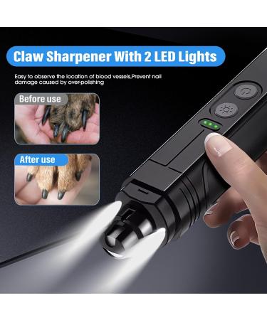 Journeyside 3-Speed Claw Grinder for Dogs & Cats | Quiet LED-Enhanced Nail Trimmer for All Sizes - Buy Online on GoSupps.com