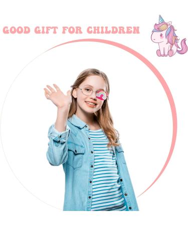 ALLY-MAGIC Unicorn Eye Patch for Girls and Boys - 2 PCS Single Eye Masks for Lazy Eye, Amblyopia, and Strabismus - Left Eye Cover - Buy Online on GoSupps.com